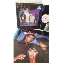 SHALAMAR dead giveaway (extended version), 12 inch single, E9819T, includes free poster