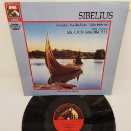 Sibelius, Hallé - Barbirolli ‎– Sibelius. Finlandia. Karelia Suite. Valse Triste etc, EG 29 0273 1, 12" LP