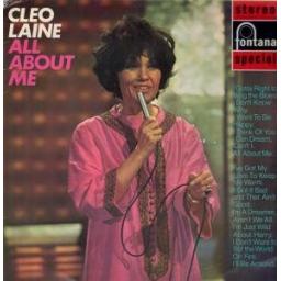 CLEO LAINE. ALL ABOUT ME