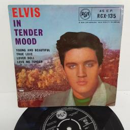 ELVIS PRESLEY, elvis in tender mood, RCX 135, 7" EP