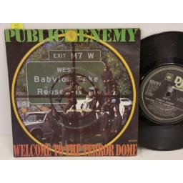 PUBLIC ENEMY welcome to the terrordome, PICTURE SLEEVE, 7 inch single, 6554760