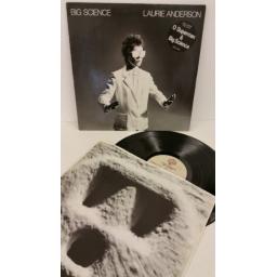 LAURIE ANDERSON big science, WB K 57 002