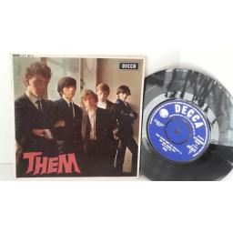 THEM dont start crying now, please dont go, 7 inch single, DFE. 8612