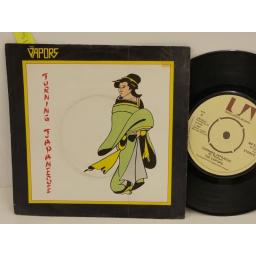 THE VAPORS turning japanese, PICTURE SLEEVE, 7 inch single, BP 334
