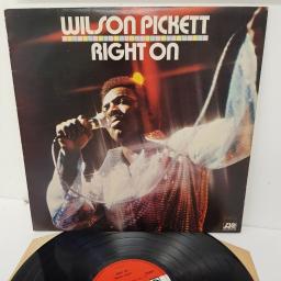 WILSON PICKETT, right on, 2465 002, 12 inch LP