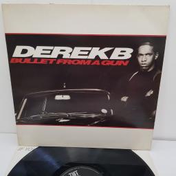 DEREK B, bullet from a gun, DRKLP 1, 12" LP