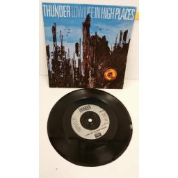 THUNDER low life in high places, 7 inch single, EM 242
