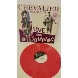 THE CHEVALIER BROTHERS live and jumping, red vinyl, GG 1