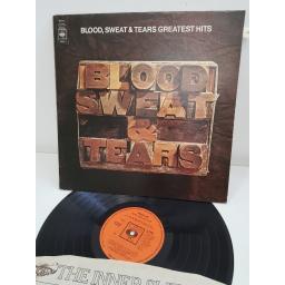 BLOOD, SWEAT & TEARS, blood, sweat & tears greatest hits, S 64803, 12" LP