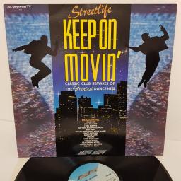 STREETLIFE, keep on movin', SMR 988, 12" LP, compilation