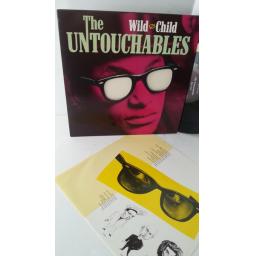 THE UNTOUCHABLES wild child, die cut sleeve, SEEZ 57