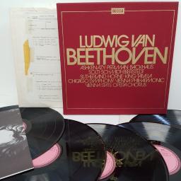LUDWIG VAN BEETHOVEN, ludwig van beethoven, D77D5, 5x12" LP, box set