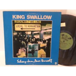 KING SWALLOW subway jam, pace yourself, CR477