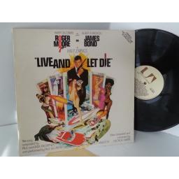 VARIOUS live and let die original motion picture soundtrack, UAS 29475