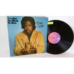 BARRY WHITE i've got so much to give, NSPL 28175