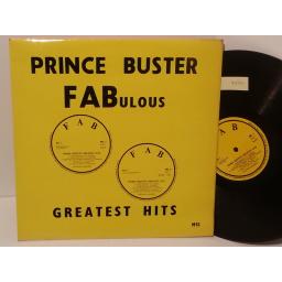 PRINCE BUSTER fabulous greatest hits, MS1