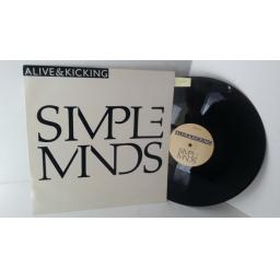 SIMPLE MINDS alive and kicking, 12 inch single, VS817-12