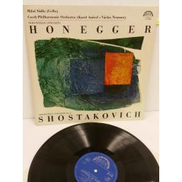 HONEGGER, SHOSTAKOVICH violoncello concerto / violon concerto no. 1, 1110 0604
