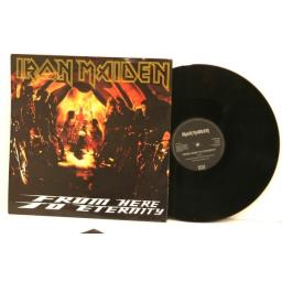 IRON MAIDEN , From here to eternity. 12 INCH SINGLE WITH GIANT POSTER. Top co...