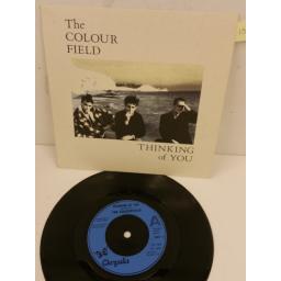 THE COLOUR FIELD thinking of you, 7 inch single, COLF 3
