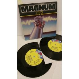 MAGNUM magnum live, 2 x 7 inch single, JET 175