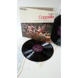 ERNEST ANSERMET, L'ORCHESTRE DE LA SUISSE ROMANDE coppelia, gatefold , 2 x vinyl, DPA 581-2