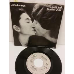 JOHN LENNON (just like) starting over, 7 inch single, GEF 49604