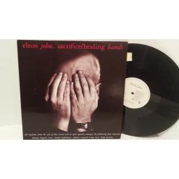 ELTON JOHN sacrifice/healing hands, 12" single, EJS 2212
