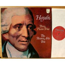 HAYDN, THE BEAUX ARTS TRIO, three piano trios, 6500 023, 12" LP