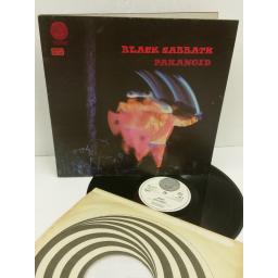 BLACK SABBATH paranoid, gatefold, 6360 011. "BIG BEAR"