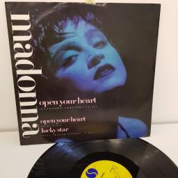 MADONNA, open your heart, 12" EP (open your heart & lucky star) W8480T
