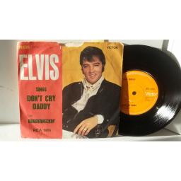 ELVIS PRESLEY don't cry daddy/ rubberneckin', 7 inch single, RCA 1916