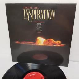 YOU'RE THE INSPIRATION, 16 ROMANTIC LOVE LOVES FROM Goarge Michael, Alison Moyet, Spandau Ballet, Fleetwood Mac etc etc 467887 1, 12" LP