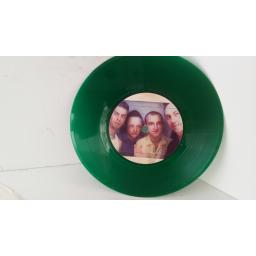 GROOP DOGDRILL personal, 7 inch single, green vinyl, MNT 38