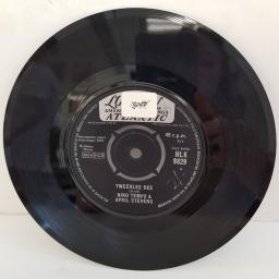 NINO TEMPLE & APRIL STEVENS, whispering, B side tweedlee dee, HLK 9829, 7" single