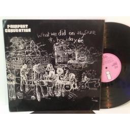 Fairport Convention WHAT WE DID ON OUR HOLIDAYS, ILPS-9092