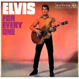 Elvis Presley. elvis for everyone! LP ELVIS PRESLEY