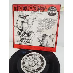 THE LONE GROOVER-THEABASEMENT TAPES, who cares and single off the album, B side straight sex and image ain't worth the pain, CEP 124, 7" EP