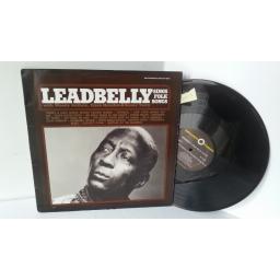LEADBELLY WITH WOODY GUTHRIE, CISCO HOUSTON & SONNY TERRY sings folk songs, SF 40010