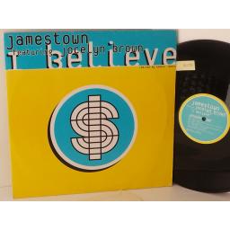 JAMESTOWN FEATURING JOCELYN BROWN i believe, 0091700PLA, 12 inch single, 3 tracks