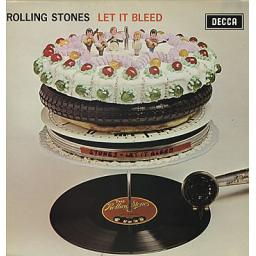THE ROLLING STONES Let it Bleed. 12" vinyl LP. SKL5025