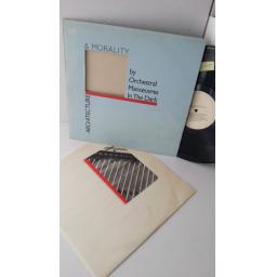 ORCHESTRAL MANOEUVRES IN THE DARK architecture and morality, DID12 , die cut sleeve