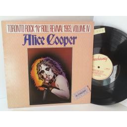 ALICE COOPER toronto rock n roll revival 1969, volume iv, BWY 70