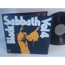 Black Sabbath VOL 4, 12" VINYL LP. 6360 071
