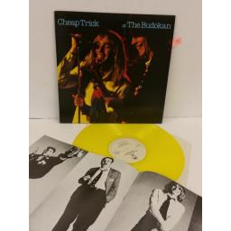 CHEAP TRICK at budokan, picture booklet, yellow vinyl, EPC 86083