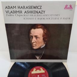 Adam Harasiewicz / Vladimir Ashkenazy, Frédéric Chopin ‎– Mazurkas / Ballades / Studies / Scherzo E Major / Nocturne B Major, 89 646, 12" LP