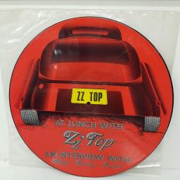 ZZ TOP, at lunch with zz top, 12 inch, picture disc