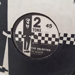 THE SPECIAL A.K.A. VS THE SELECTER, gangsters, B side the selecter, TT2, 7" single
