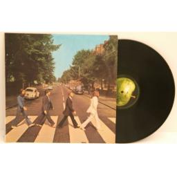 BEATLES abbey road PCS7088 THE END ON LABEL