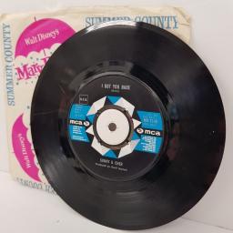 SONNY & CHER, all I ever need is you, B side I got you babe, MU 1145, 7" single